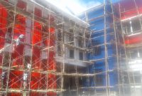 Foto: Suasana bangunan Kantor Bupati Sikka di Jalan Eltari pasca pemutusan kontrak