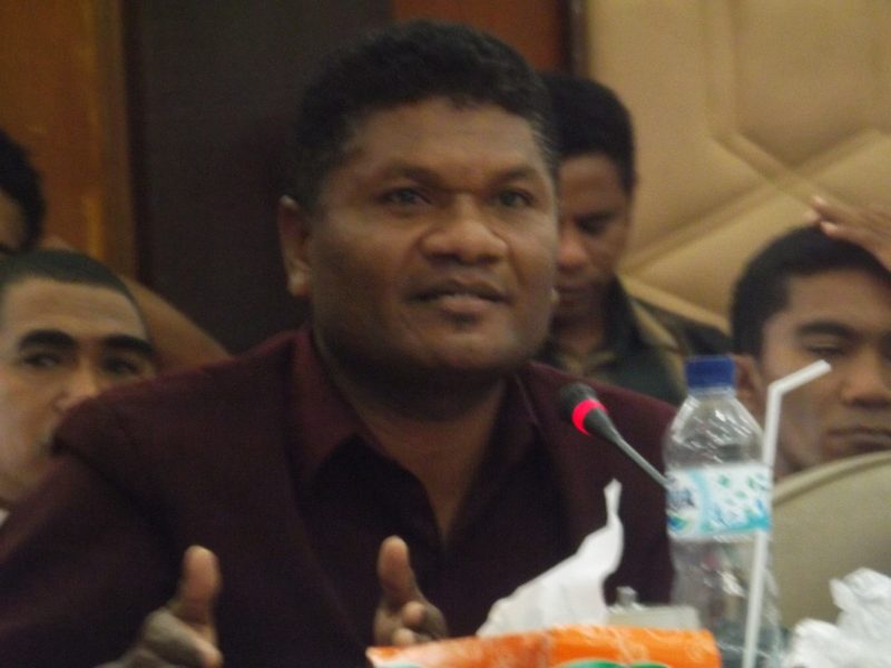 Foto: Ketua Fraksi PKP Indonesia Alfridus Melanus Aeng
