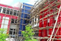 Kondisi bangunan Kantor Bupati Sikka di Jalan El Tari pasca ditinggalkan PT Palapa Kupang Sentosa