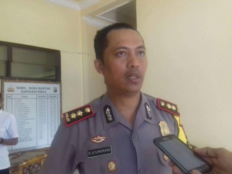 Kapolres Sikka AKBP Rickson Situmorang