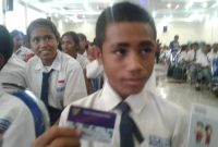 Maximus Ngga’a, Siswa Kelas 2 SMP Negeri Maumere 3