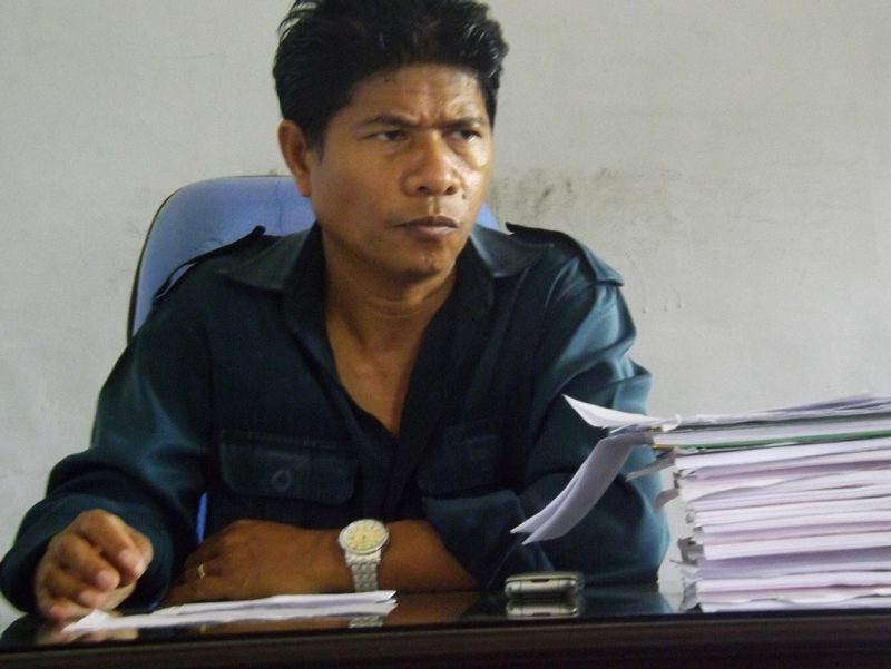Kepala Dinas Pemberdayaan Masyarakat Desa Kabupaten Sikka Robert Ray