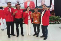 Ketua DPP PKP Indonesia Yan Mboeik saat mengikuti Kongres Luar Biasa PKP Indonesia beberapa waktu lalu