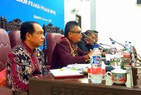 Bupati dan Wakil Bupati Sikka Fransiskus Roberto Diogo dan Romanus Woga dalam paripurna belum lama ini