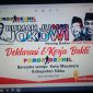 Deklarasi Rumah Juang Jokowi di Monumen Tsunami pekan lalu