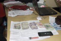 Sejumlah barang bukti judi kupon putih yang disita aparat Polres Sikka dari tangan penjual dan pengepul