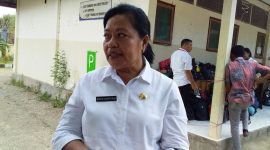 Kepala Badan Kepegawaian Daerah dan Pengembangan Sumber Daya Manusia Kabupaten Sikka Martha Huberty Pega