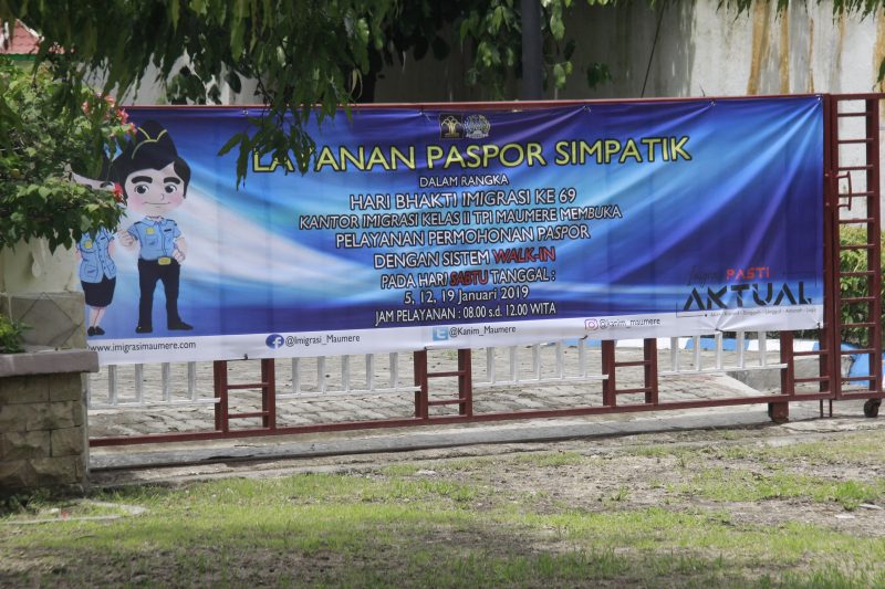 Informasi layanan paspor simpatik di Kantor Imigrasi Maumere