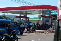 Lokasi SPBU 01 di Gege Larantuka yang kini menjadi objek gugatan