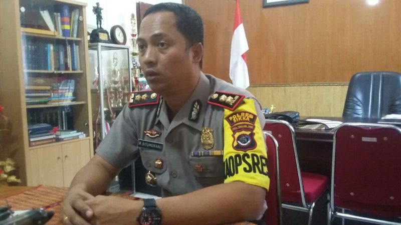 Kapolres Sikka AKBP Rickson Situmorang 