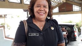 Kepala Dinas Sosial Kabupaten Sikka Emmy Laka