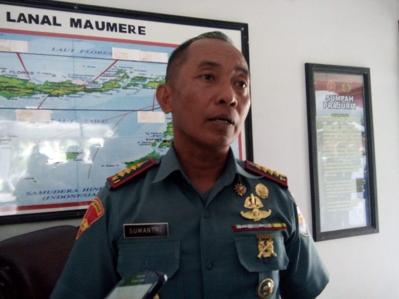 Danlanal Maumere Kolonel Marinir Sumantri