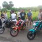 Razia kendaraan yang menggunakan knalpot racing di Jalan Lingkar Luar Maumere, Minggu (17/3)