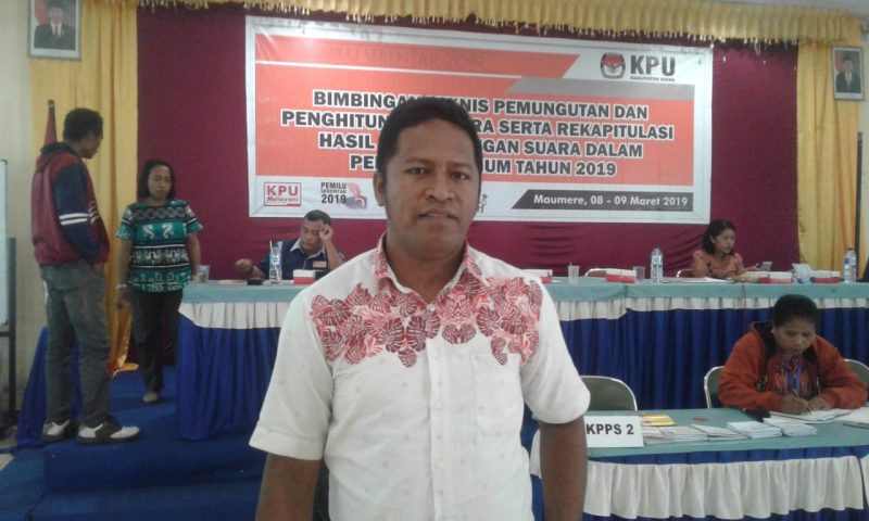 Jurubicara KPU Sikka Herimanto