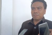 Sekretaris Fraksi PDI Perjaungan Stef Sumandi