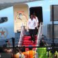 Calon Presiden Jokowi tiba di Bandara El Tari Kupang, NTT, Senin (8/4)