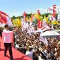 Kampanye Capres Jokowi di Lapangan Latsitarda Kupang, Senin (8/4)