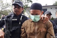 Polisi menangkap Hermawan Susanto, pelaku yang mengancam akan memenggal kepala Presiden Joko Widodo