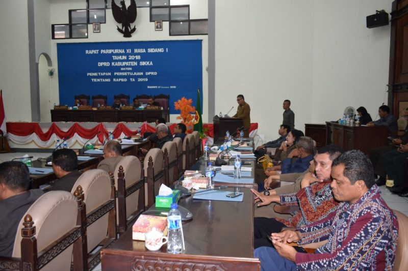 Ketua Fraksi Partai Demokrat Agustinus Romualdus Heni