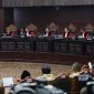 Suasana sidang gugatan hasil Pilpres 2019 di Gedung MK Jakarta, Kamis (27/6)