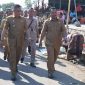 Bupati Sikka Fransiskus Roberto Diogo sedang meninjau Pasar Alok beberapa waktu lalu
