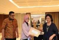 Tim Juri Eksekutif usai Rapat Pleno Penetapan Pemenang BPJS Kesehatan Award, Selasa (13/8) malam