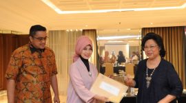 Tim Juri Eksekutif usai Rapat Pleno Penetapan Pemenang BPJS Kesehatan Award, Selasa (13/8) malam