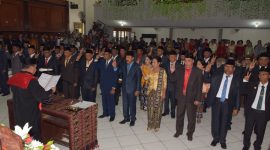 Pelantikan anggota DPRD Sikka Periode 2019-2024, Senin (26/8_
