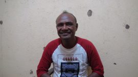 Kepala Desa Nele Urung Yulius Welung
