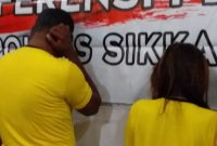 Terduga tersangka pengguna sabu-sabu di Maumere