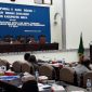 Suasana paripurna persetujuan DPRD Sikka tentang penetapan APBD Perubahan 2019, Senin (30/9)