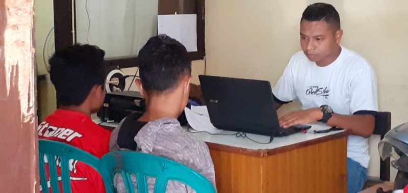 Penyidik memeriksa dua anak yang terlibat kasus curanmor di Kabupaten Sikka, Rabu (2/10)