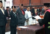 Pelantikan Pimpinan DPRD Sikka, Selasa (29/10)