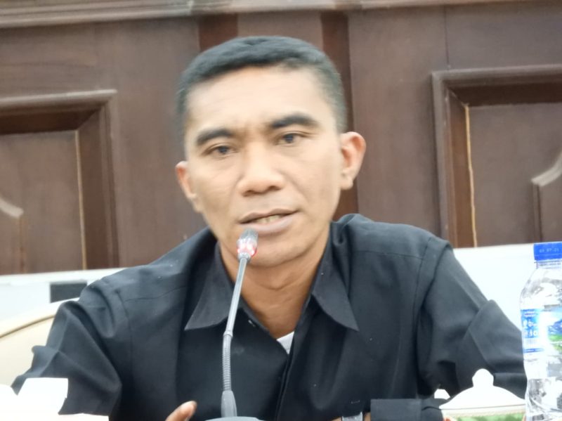 Wakil Ketua Sementara DPRD Sikka Yoseph Karmianto Eri