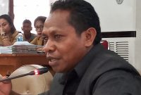 Anggota Fraksi Partai Hanura Wenseslaus Wege 