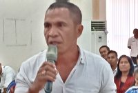 Kepala Desa Kolisia Emanuel Budu