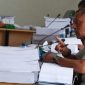 Sekretaris Fraksi PAN Filario Charles Bertrandi saat rapat kerja dengan mitra pemerintah di Komisi 3, Rabu (27/11)