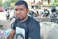 Inosensius Ino di Mapolres Sikka, Selasa (3/12)