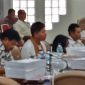 Suasana rapat Badan Anggaran bersama Bagian Humas dan Protokol Setda Sikka, Kamis (12/12)