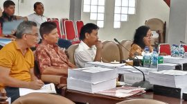 Tim Anggaran Pemerintah Daerah Kabupaten Sikka pada rapat Banggar, Jumat (13/12)
