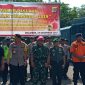 Kapolres Sikka bersama Danlanal Maumere dan Dandim 1603 Sikka pose bersama usai apel gelar pasukan di Lapangan Umum Kota Baru, Kamis (19/12)