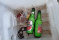 Bahan peledak siap pakai yang diamankan dari pelaku pemboman ikan