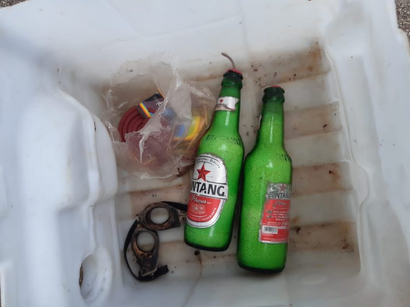 Bahan peledak siap pakai yang diamankan dari pelaku pemboman ikan