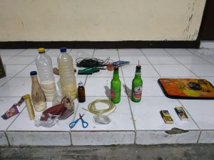Polisi Amankan Pelaku Bom Ikan Siap Pakai