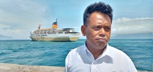 Angin Kencang 30 Knot, Bukit Siguntang 4 Jam Tidak Bisa Bersandar