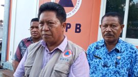 Kepala BPBD Propinsi NTT Thomas Bangke