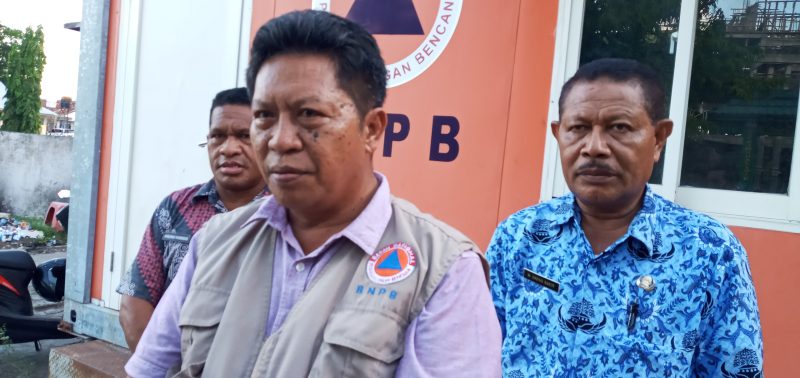 Kepala BPBD Propinsi NTT Thomas Bangke