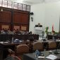 Suasana RDP antara DPRD Sikka dan Satpol PP dan Damkar Sikka, Selasa (28/1)