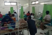 Suasana di Ruang UGD RSUD TC Hillers Maumere, Senin (24/2)