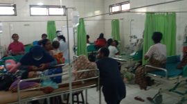 Suasana di Ruang UGD RSUD TC Hillers Maumere, Senin (24/2)